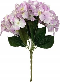 Hortenzia csokor 41 cm világos lila