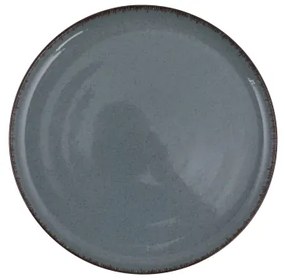 24 részes kék porcelán étkészlet