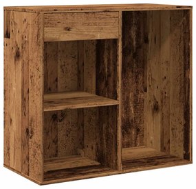 régi fa szerelt fa pipereszekrény 80 x 40 x 75 cm