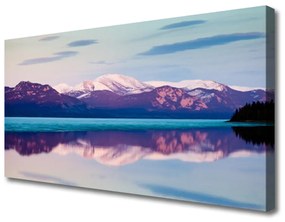Vászonfotó Mountain Lake Landscape 100x50 cm