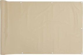vidaXL bézs oxford-szövet erkélyparaván 75 x 300 cm