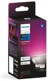 KÉSZLET 2x LED RGBW Dimmelhető izzó Philips Hue WACA GU5,3/MR16/6,3W/12V