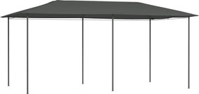 vidaXL antracitszürke pavilon 2,98 x 5,3 x 2,59 m 160 g/m²