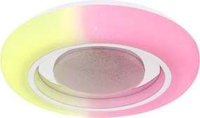 Globo 41369-18 - RGBW Dimmelhető mennyezeti lámpa BURRO LED/18W/230V + távirányító