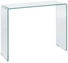 Modern Üveg Konzolasztal 90 x 30 x 75 cm KENDALL Beliani