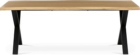 Étkezőasztal 210x100 cm MDF vad tölgy