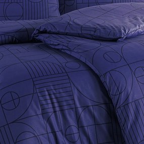 BedTex pamut ágynemét Geo Future Dusk, 140 x 200 m, 70 x 90 cm, 140 x 200 cm, 70 x 90 cm