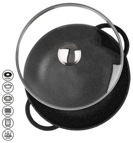 Grande WOK serpenyő alumíniumból, ø 31 cm - Orion