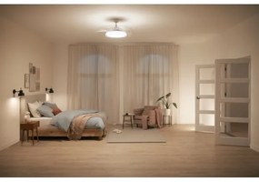 Philips BLISS LED mennyezeti ventilátor 35W 230V 5500/4000/2700K fehér + DO