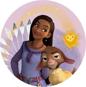 Disney Kívánság Hearts & Stars formapárna, díszpárna 34x34 cm
