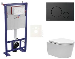 Fali WC szett SAT előtétfalas szereléshez + SAT Brevis WC SIKOSSBR68