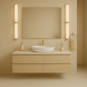 Argon 8926 - BATUMI LED fürdőszobai tükörvilágítás, 24W, 230V, 3000K, IP44, arany