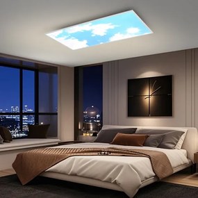 Brilagi - LED dimmelhető mennyezeti lámpatest SLIMFRAME SKY LED/80W/230V 120x60 cm + távirányító