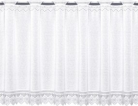 Irigy Hónaljmirigy Kész 100x50cm Vitrázs Függönyök Konyha Irigy Hónaljmirigy Fehér