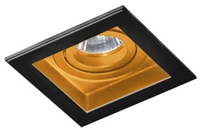 Azzardo Minorka beépíthető lámpa, arany, GU10, 1x50W, AZ-2802