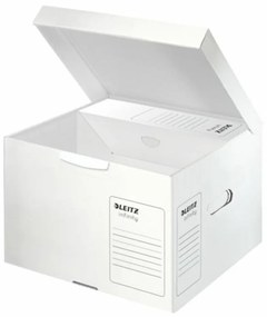 Archiválókonténer, M méret, LEITZ Infinity, fehér (E61030000)