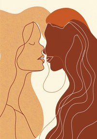 Poszter 70x100cm Érzékiség Szintetez