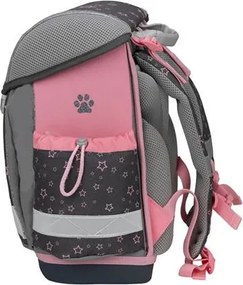 Iskolatáska, fémcsat, BELMIL Classy Starry Paws, kutya, golden retriever (BL40313AG76L)