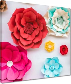 Vászonkép 40x40 Virágok