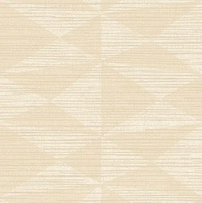 Fali tapéta háromszögek világos bézs MA3207