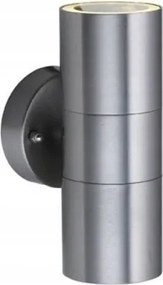 Kültéri Falikar, Matt Króm, 2x35W, Ideus