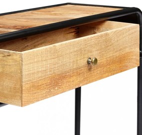 tömör mangófa tálalóasztal 118 x 30 x 75 cm