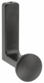 Fogas fém, Arco, fekete matt