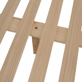 Kinyitható emeleteságy, természetes tűnyalábos fenyő, LUINI