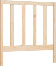 vidaXL tömör fenyőfa ágy fejtámla 95 x 4 x 100 cm