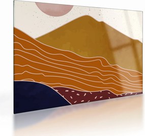Üveg kép - Spacefrog design hegy N⁰1 (70x50 cm)