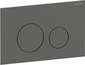 Geberit Sigma40 vezérlő gomb acélból fekete króm 115.628.QD.1