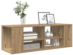 Fali TV szekrény kézműves tölgy 102 x 35 x 35 cm Faanyag