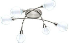 Eglo 32595 - Felületre szerelhető csillár ARNADO 6xG9/33W/230V matt króm