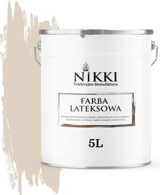 Latex Falfesték Bézs Szín Világos H4164 5L Mély Falmatt