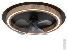 Globo 03655 - BOZAN dimmelhető LED mennyezeti ventilátor 32W/230V + távirányító