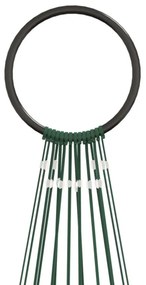 karácsonyfa zászlórúdon 1134 hideg fehér LED-del 800 cm