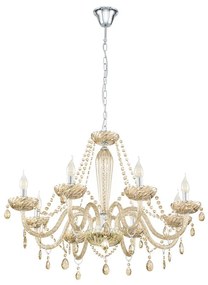 Eglo 39093 - Csillár BASILANO 8xE14/40W/230V