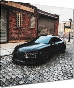 Vászonkép 70x70 Fekete Audi Rs