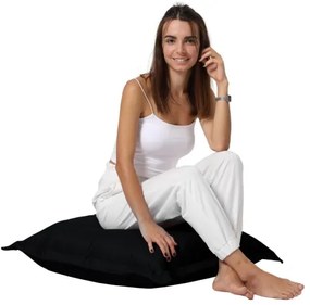 Padlópárna 70x70 cm fekete