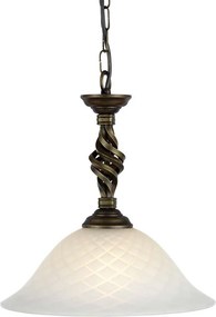 ELSTEAD PB-P-BLK-GOLD PEMBROKE Klasszikus Függesztett Lámpa Fehér, Fekete, Arany E27 IP20