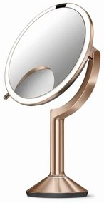 Kozmetikai tükör Simplehuman Trio rozsdamentes acél Rose Gold SHST3034