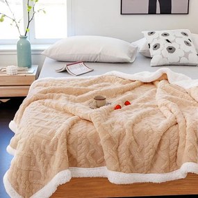 Meleg bárány takaró Homa KOBELA BEIGE