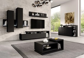 Polc Bilsby Typ 01 (fekete + matt fekete). 1030550