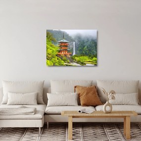 Üveg kép - Naci vízesés (70x50 cm)