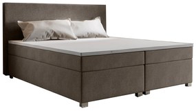 Franciaágy Boxspring 140 cm Simon Comfort (barna) (matraccal tárolóhely nélkül). 1056315