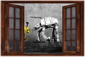 Poszterek 90x60 Banksy I am your father