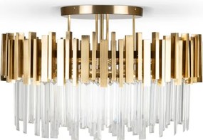 BRILAGI - Mennyezeti lámpa VERVE 6xE14/40W/230V átm. 60 cm arany