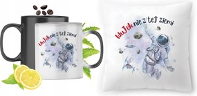 Bácsi Bögre Szett Varázslatos Nyomott mintás párna fényképpel