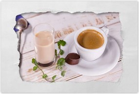 Poszterek 60x40 Kávé a kávéfőzőből