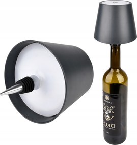 Usb Led Lámpa 3W Cct Palack Dugó Újratölthető Asztali Éjjeli Lámpa